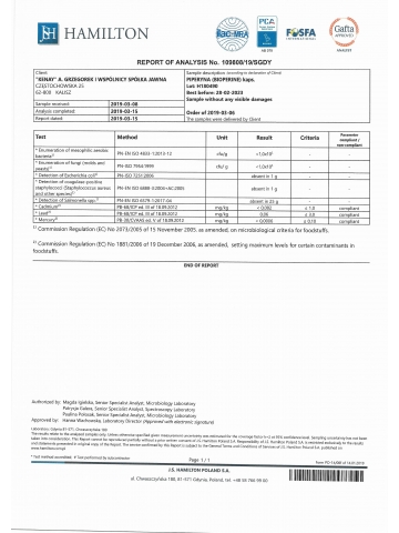 Piperyna (BIOPERINE®) (300 kapsułek) - suplement diety