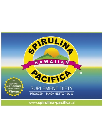 Spirulina Pacifica® hawajska w proszku (180 g) - suplement diety