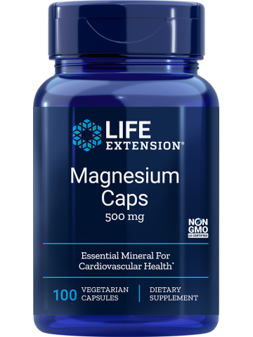 MAGNEZ - Magnesium Life Extension (100 kapsułek) - suplement diety