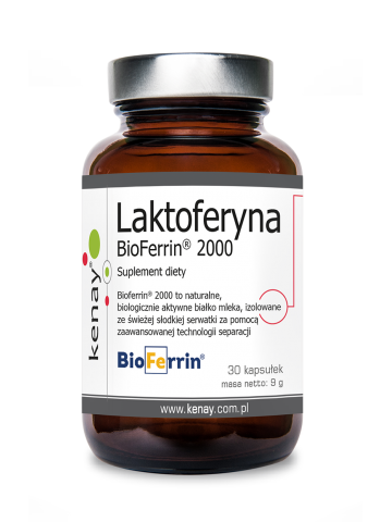 Laktoferyna BioFerrin® 2000 (30 kapsułek) - suplement diety