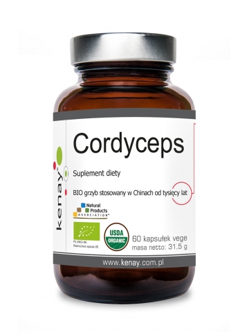 Cordyceps sinensis BIO (60 kapsułek) - 525 mg - suplement diety