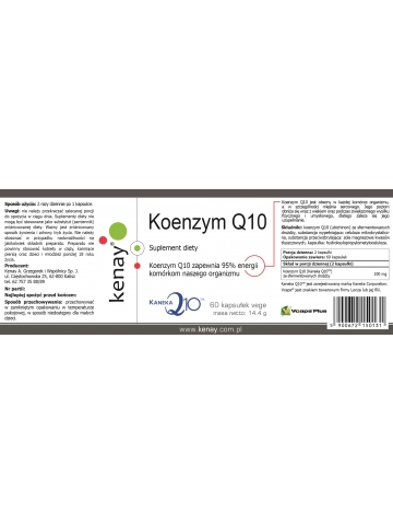 Koenzym Q10 (60 kapsułek) - suplement diety