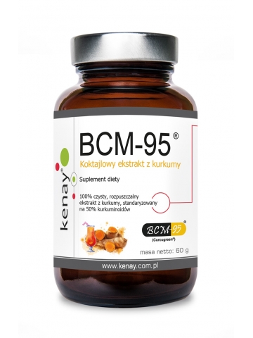 Kurkuma - rozpuszczalny ekstrakt BCM-95® (CURCUGREEN®) 60 g - suplement diety