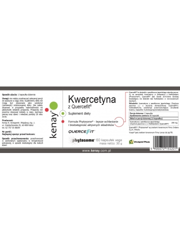 Kwercetyna z Quercefit® (60 kapsułek) - suplement diety