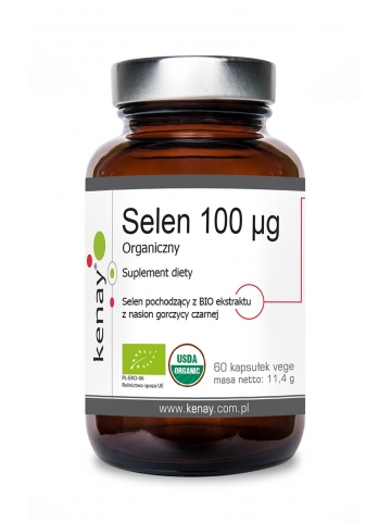 Selen 100 mcg Organiczny (60 kapsułek BIO) - suplement diety