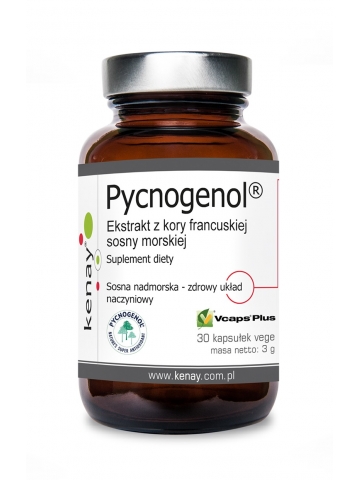 Pycnogenol®  Ekstrakt z kory francuskiej sosny morskiej  (30 kapsułek) - suplement diety