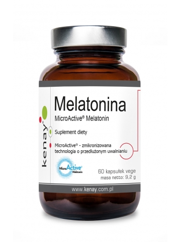 Melatonina MicroActive® Melatonin (60 kapsułek) - suplement diety