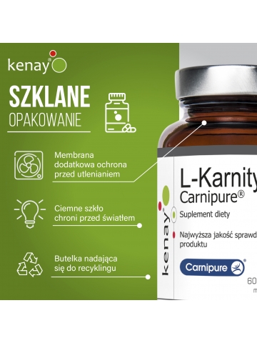 L-Karnityna  Carnipure® (60 kapsułek) - suplement diety