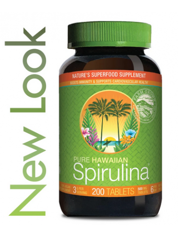 Hawaiian Spirulina® SPIRULINA HAWAJSKA PACIFICA 500 mg (200 tabletek) - suplement diety