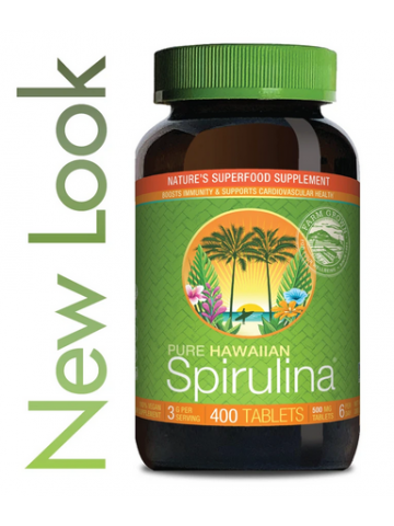 Hawaiian Spirulina® SPIRULINA HAWAJSKA PACIFICA 500 mg (400 tabletek) - suplement diety