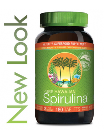 Spirulina Pacifica® hawajska 1000 mg (180 tabletek) - suplement diety