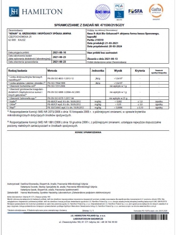 Kwas R-ALA Bio-Enhanced® aktywna forma kwasu liponowego (60 kapsułek) - suplement diety