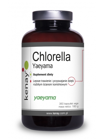 Chlorella Yaeyama (360 tabletek) - suplement diety