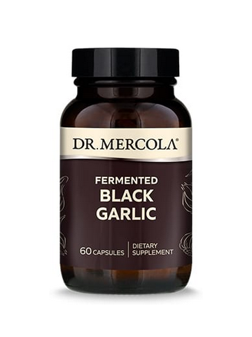 Czosnek Czarny Sfermentowany DR. MERCOLA® (60 kapsułek) - suplement diety