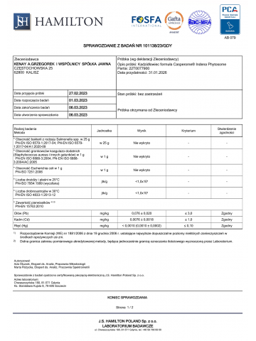 Kadzidłowiec formula Casperome® Indena Phytosome (60 kapsułek) - suplement diety