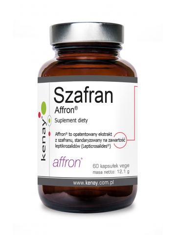 SZAFRAN Affron® (60 kapsułek vege) - suplement diety