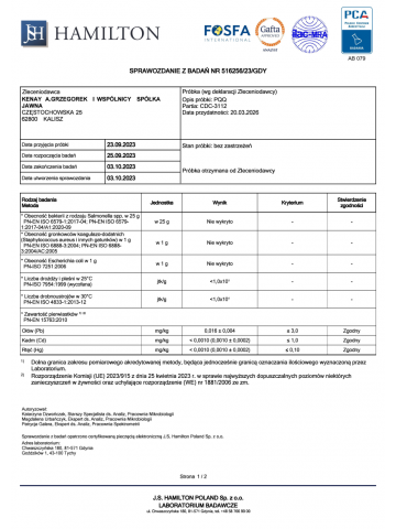 Produkt PREMIUM. PQQ Pirolochinolinochinon (60 kapsułek) - suplement diety