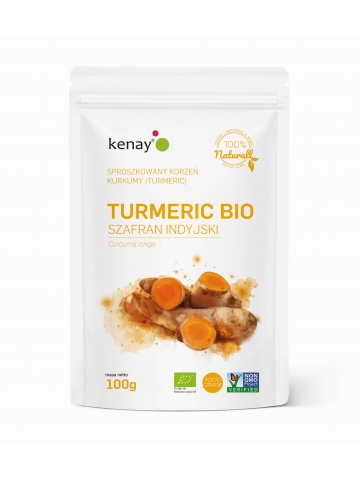 Kurkuma (Turmeric BIO) - sproszkowany korzeń (curcuma longa) - 100 g