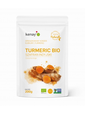 Kurkuma (Turmeric BIO) - sproszkowany korzeń (curcuma longa) - 200 g