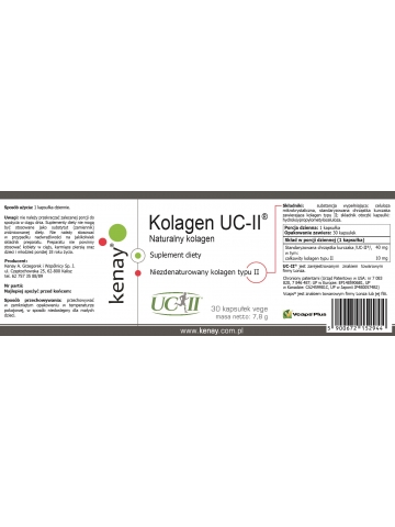 Kolagen UC-II® (30 kapsułek) - suplement diety