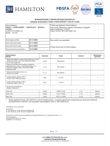 Mieszanka indyjskich ekstraktów  Herbagut® (60 kapsułek) - suplement diety