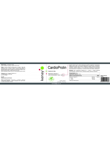 CardioProlin: L-prolina, L-lizyna, witamina C (proszek 142,8 g) - suplement diety