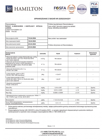 Spirulina Organiczna (180 tabletek) - suplement diety