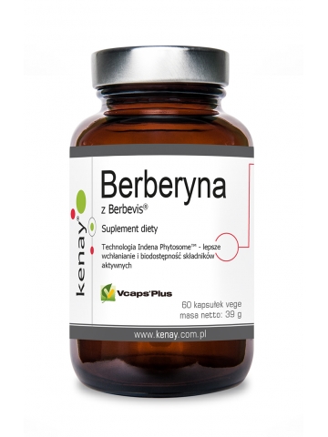 Berberyna z Berbevis® (60 kapsułek) - suplement diety