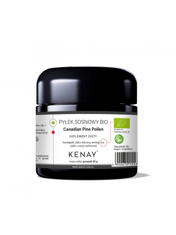 Pyłek sosnowy BIO Canadian Pine Pollen  proszek (30 g) - suplement diety