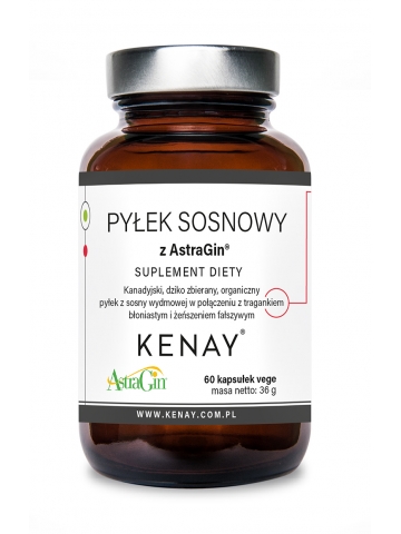 Pyłek sosnowy z AstraGin® (60 kapsułek) - suplement diety